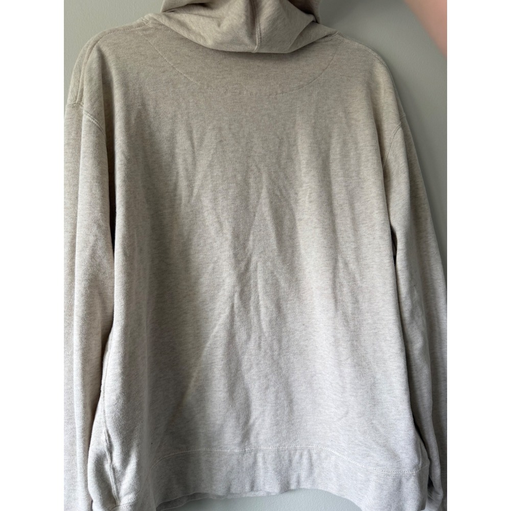 Unsalted Coast Michigan Graphic Hoodie Oatmeal‎ Heather Thumbhole Cuffs XL - Picture 8 of 8
